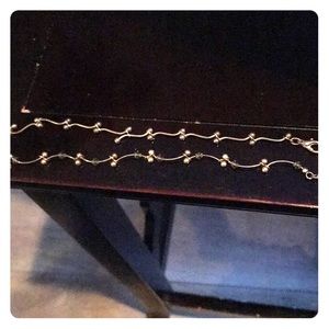 Silver ball bracelet combo